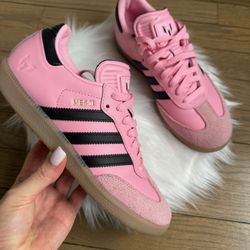 Adidas Samba Messi Limited Edition Sneakers Pink color NEW