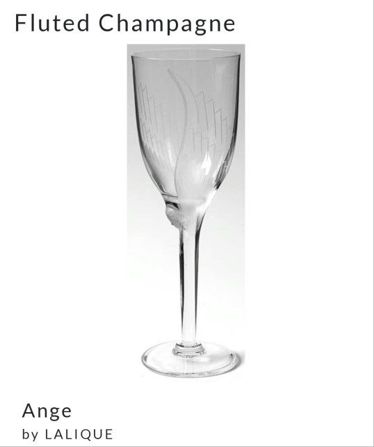 Lalique Ange Crystal Glassware