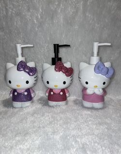 Hello Kitty Soap Dispensers Set