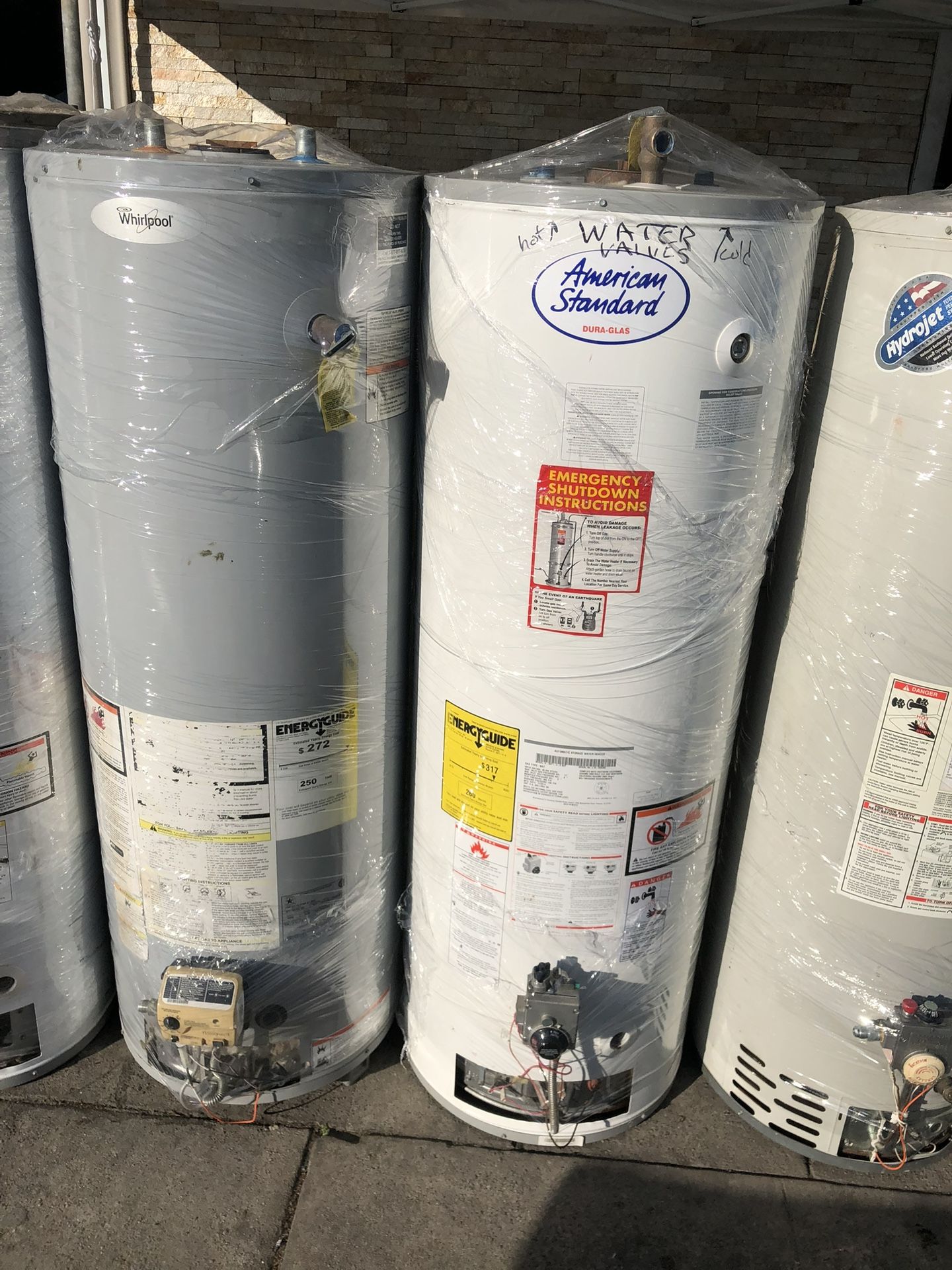 Water Heaters And Wall Heaters Sales