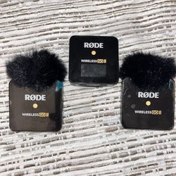 3 Brand new Rode Wireless Go (ll)