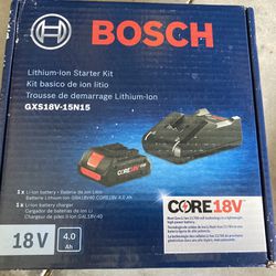 Bosch Battery Starter Kit