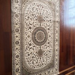 Vintage Pure Silk Rug