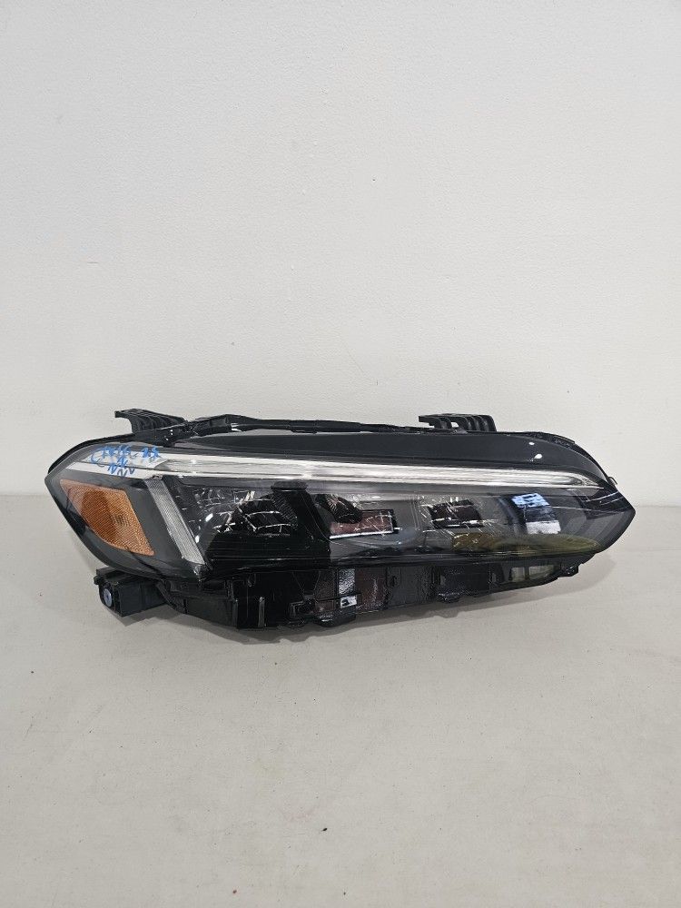 Honda Civic Sport Black Bezel 2022 2023 2024 2025 Right Passenger Headlight