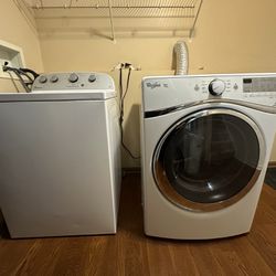 Whirlpool Washer And Dryer - CASH only 