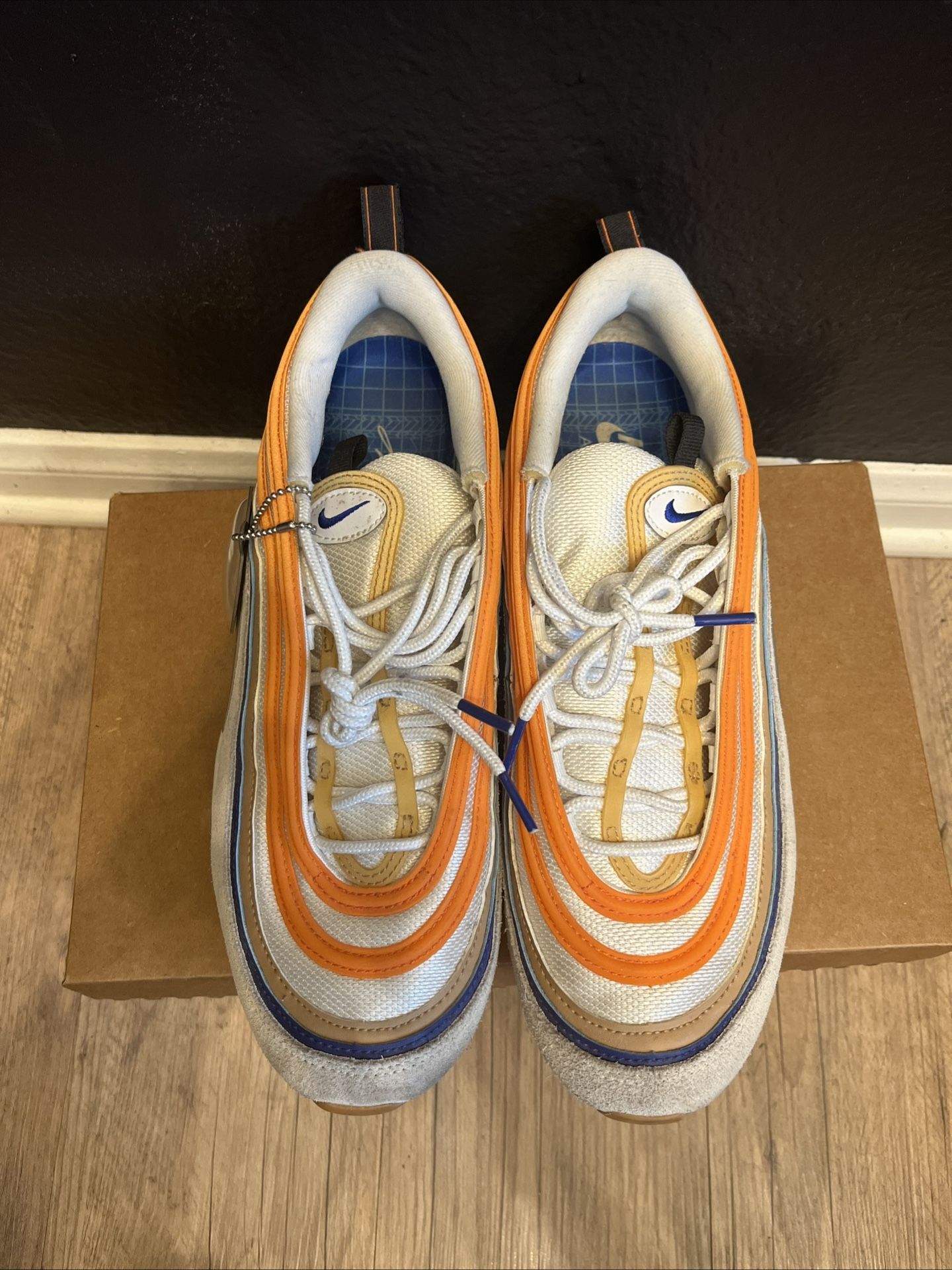 Nike Air Max 97 ‘Frank Rudy’ Men’s Sneakers DV2619-100 Size 10