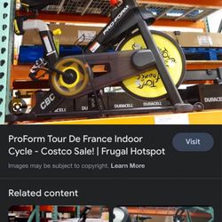 Christmas gift exercise bike