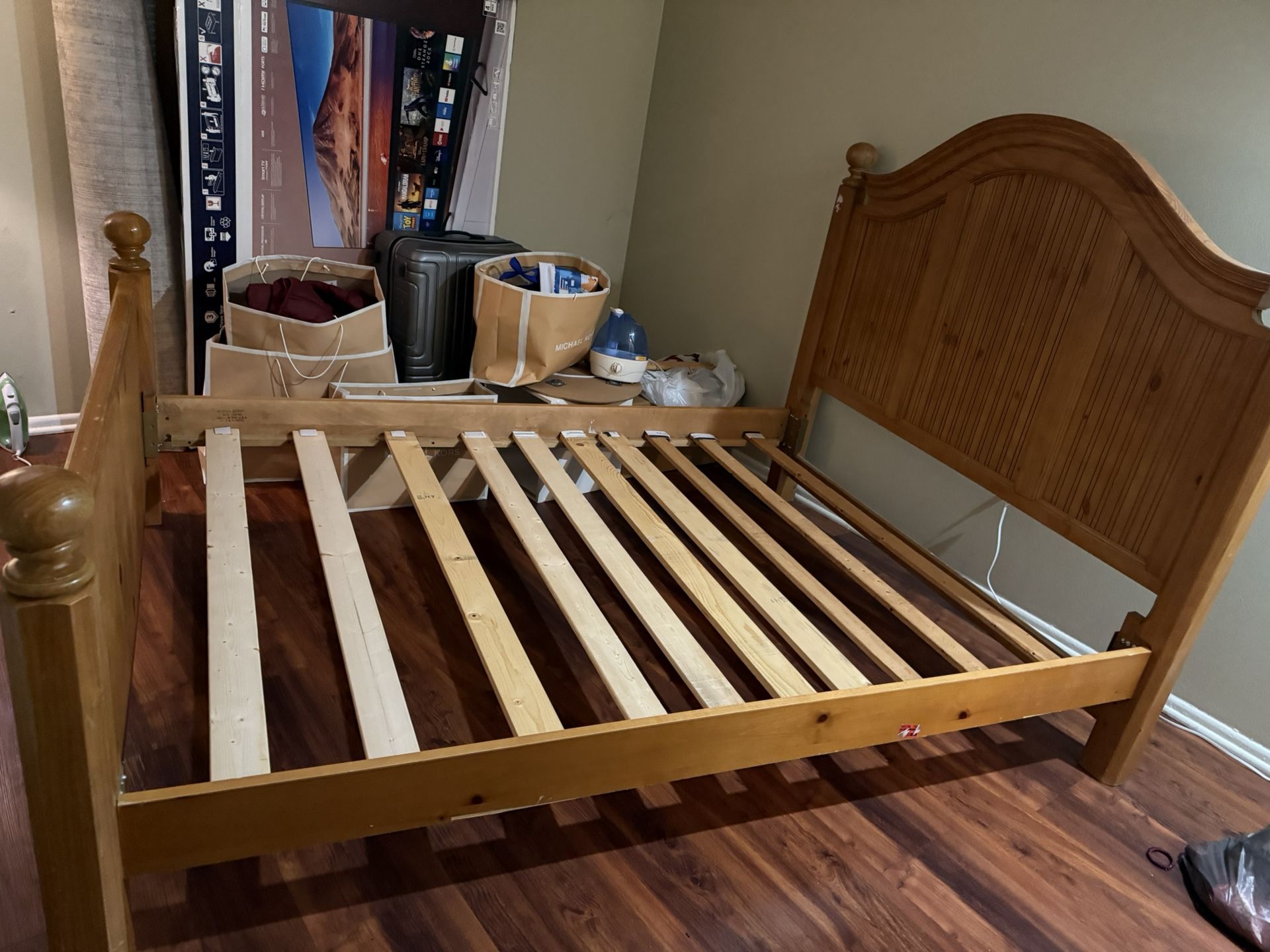 Wood Bed Frame