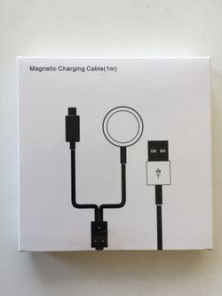 2-in-1 Watch Charger, Charging Cable Magnetic Wireless Portable Charger Charging Cable Cord Compatible for Apple Watch Series 5 4 3 2 1
