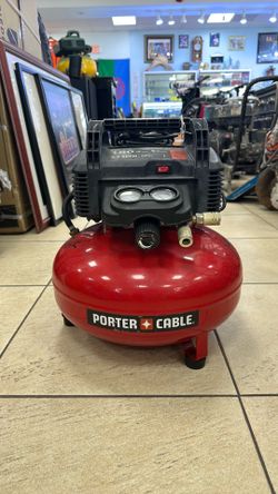 Porter-Cable 6 Gallon Pancake Air Compressor – 150 PSI Portable Compressor
