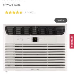 Frigidaire 15,100 BTU Connected Window-Mounted Room Air Conditioner FHWW153WBE