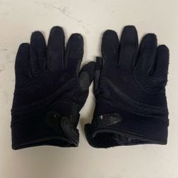 Medium Leather/fabric Gloves