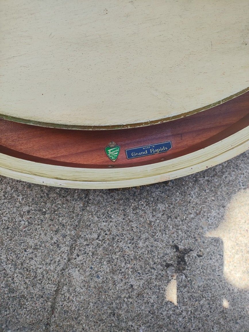 Mahogany Round Table Antique Ready To Be Refinished