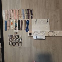 Apple Watch Series 10  46mm Rose Gold (Barely Used) Includes a Large Bundle 