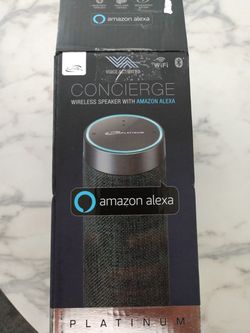 Ilive Amazon Alexa concierge Bluetooth speaker