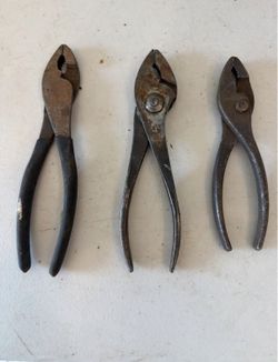 Vintage USA-Made Channellock Pliers – Set of 3