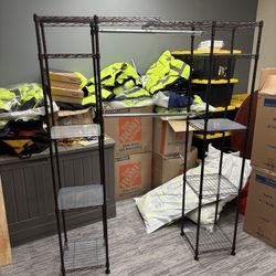 Closet Clothing shelves