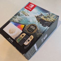 New - Zelda Nintendo Switch OLED - Slight Box Wear On Corners - See Pics
