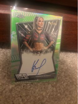 2026 WWE TOPPS CHROME AUTO AND REFRACTOR LOT