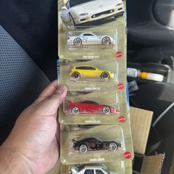 Hot Wheels Face Off Silver Series Set 