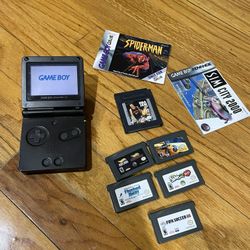 Gameboy Advance With Games - No Charger