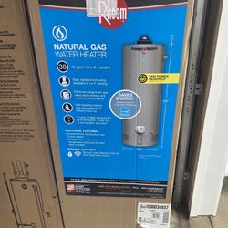 Water Heater New 38 Gallon For Sale