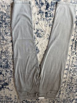 Light Gray Denim Jogger Pants