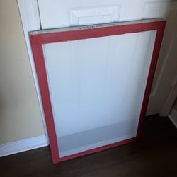 Aluminum screen printing frame