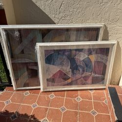 Abstract Art - 8 Frames = $350 FOR ALL