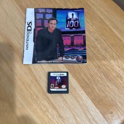 Nintendo DS 1 Vs 100 Game