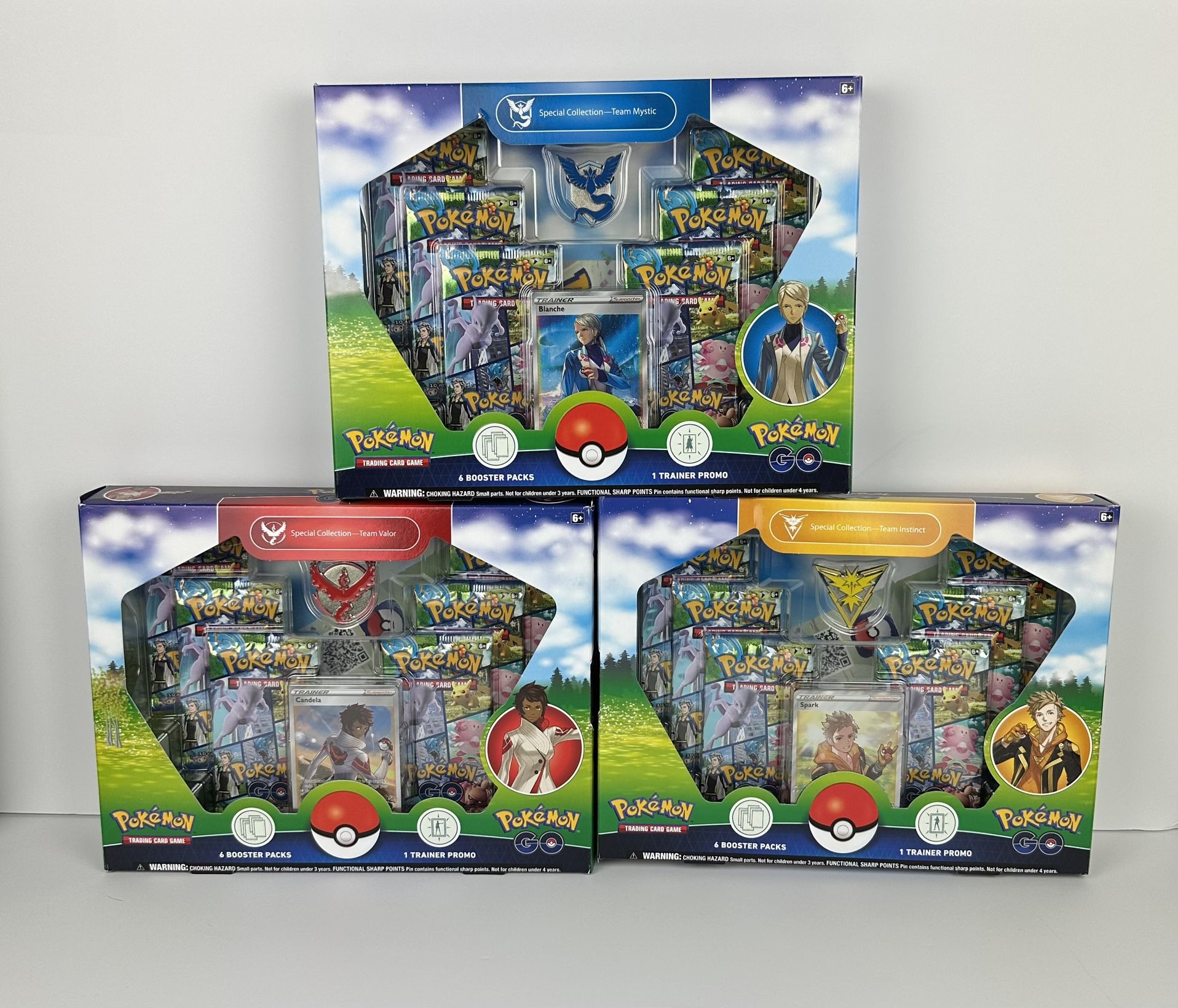Pokemon Go Special Collection Boxes