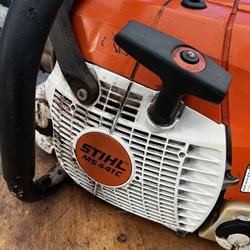 Vintage - STIHL ms441c - Ported and New Piston. Fully Serviced! Ready to work! 25” Bar & Chain