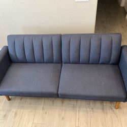 Mid Century Modern Style Couch Futon GREAT CONDITION 