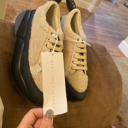 stella mccartney faux fur shoes