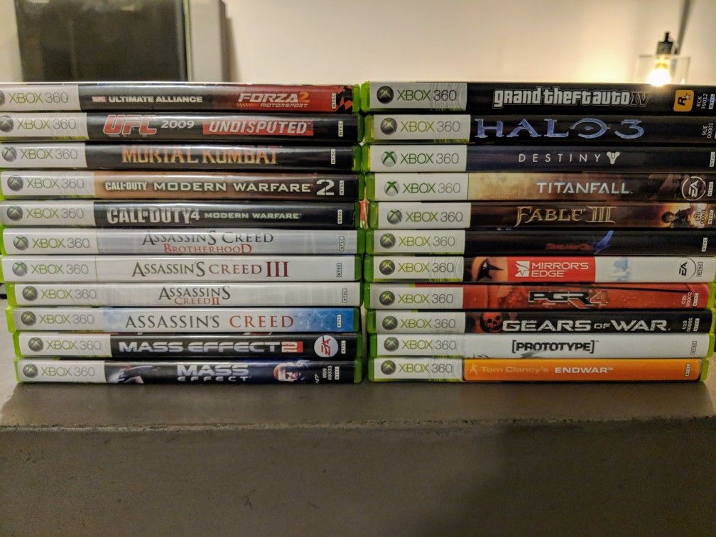 XBOX 360 Games lot $20 for all