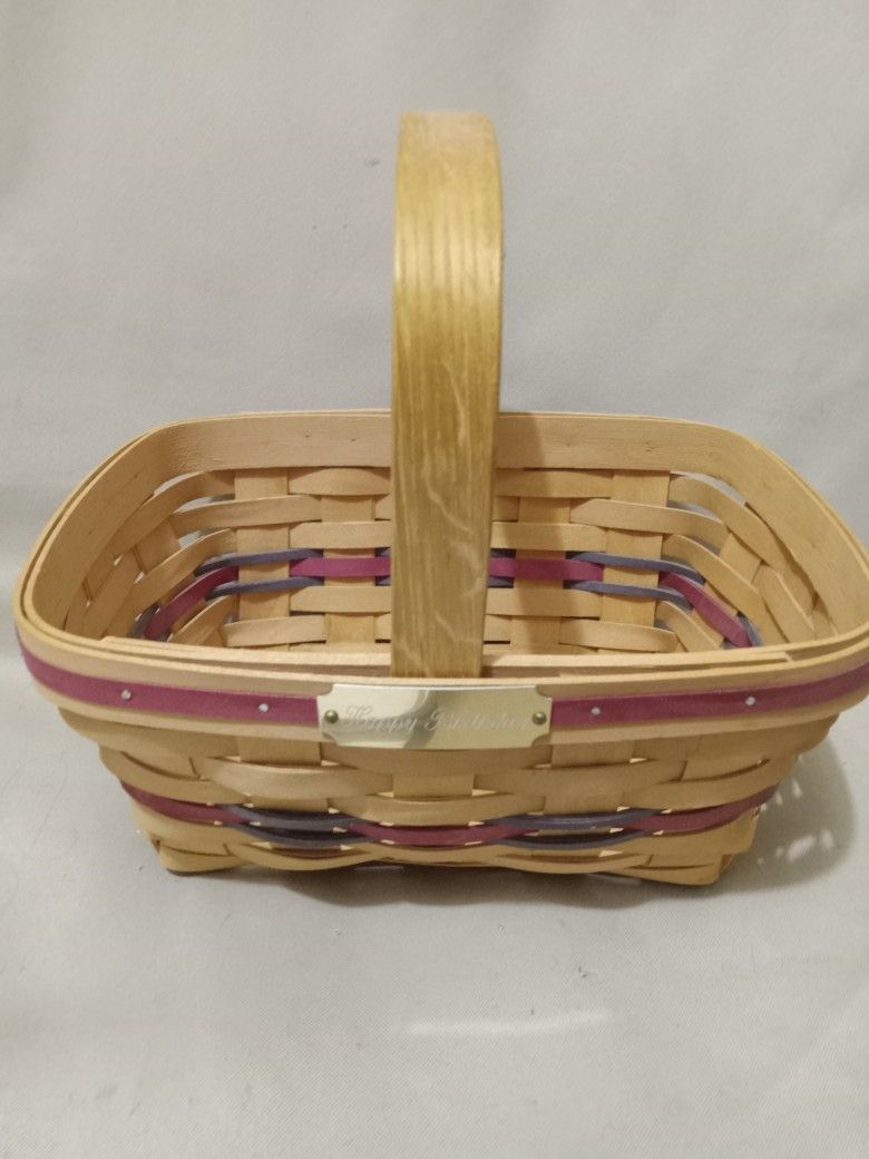 Carnation Handmade Woman Basket