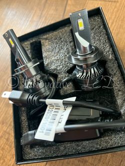 Led Headlights Size 9007 Luces 6000k Bright Glacier White
