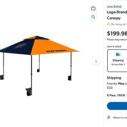 12X12 UTEP MINERS CANOPY 