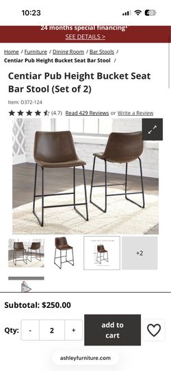 Brown bar stools chairs