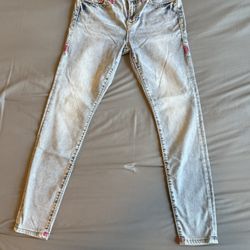 True Religion Mid Rise Super Skinny Sz29 Women 