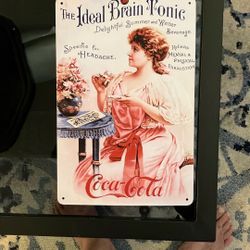 Coca-Cola Sign From The 1920s   when I still had the good stuff
