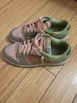 Nike sunclub Dunks Pink and green