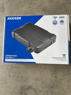 Kicker 12 inch subwoofer Hideaway