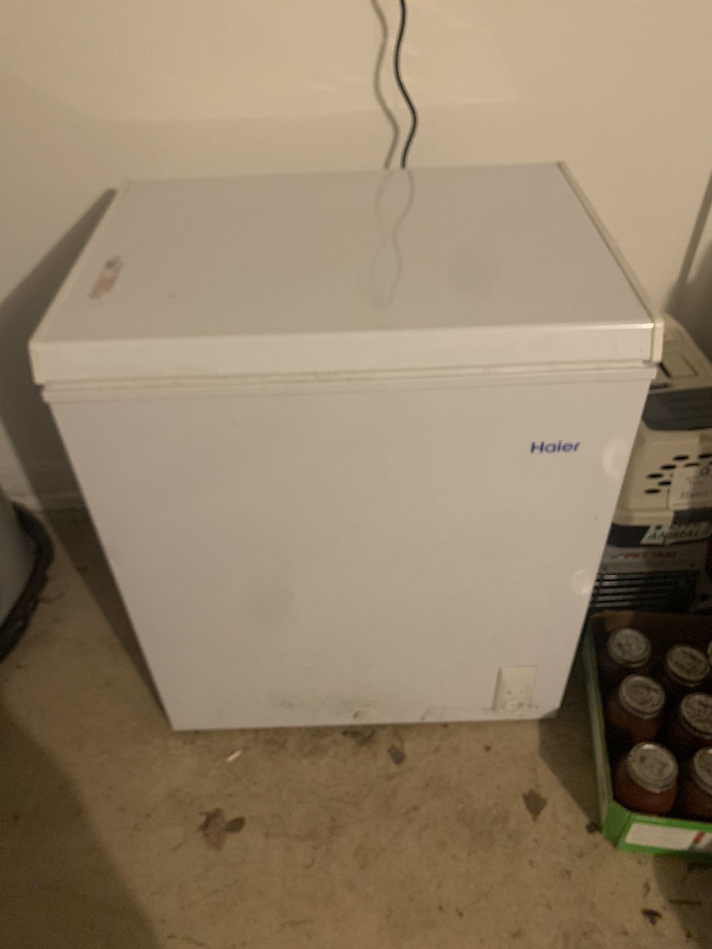 FREE Haier 5.0 cu.ft. Capacity Chest Freezer, HF50CM23NW