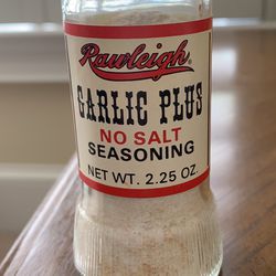 Rawleigh Vintage Garlic plus no salt seasoning