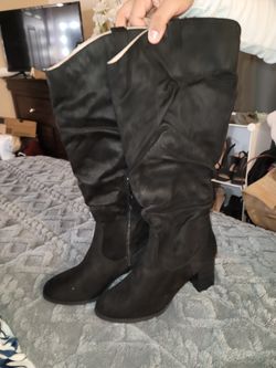 Black Boots Size 11