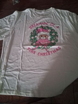 Dreaming of a Pink Christmas Graphic Tee