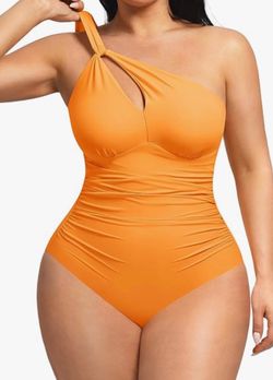 Feelingirl One-Shoulder One-Piece Swimsuit
