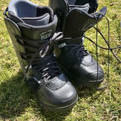 Ride Snowboard Boots Size 10 Women’s 