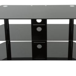 Glass TV stand for TVs up to 50”-Like New
